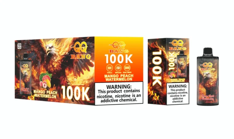 QQ BANG 100K 100000 Puffs - mango peach watermelon (2)