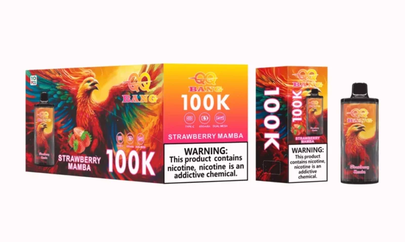 QQ BANG 100K 100000 Puffs - strawberry mamba (2)