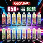 Lista de sabores Razz Bar 65000 65k puffs