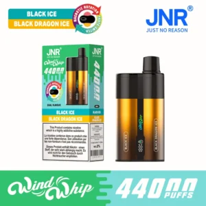 jnr wind whip 44000 44k puff-BLACKICE BLACKDRAGONICE