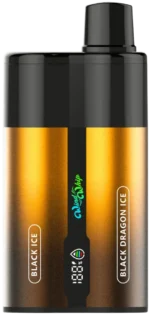 jnr wind whip 44000 44k puff-Black-Ice+Black-Dragon-Ice