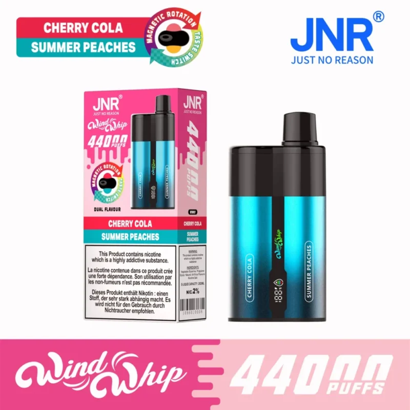 jnr wind whip 44000 44k puff-Cherry Cola Summer Peaches