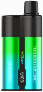 jnr wind whip 44000 44k puff-Double-apple+Green-Apple-Peach-Pear