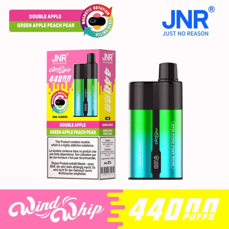 jnr wind whip 44000 44k puff-Double appleGreen Apple Peach Pear