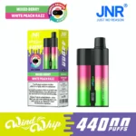 jnr wind whip 44000 44k puff-Mixed Berry White Peach Razz