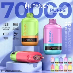 Hifancy Super 70k Vape-enhet för engångsbruk