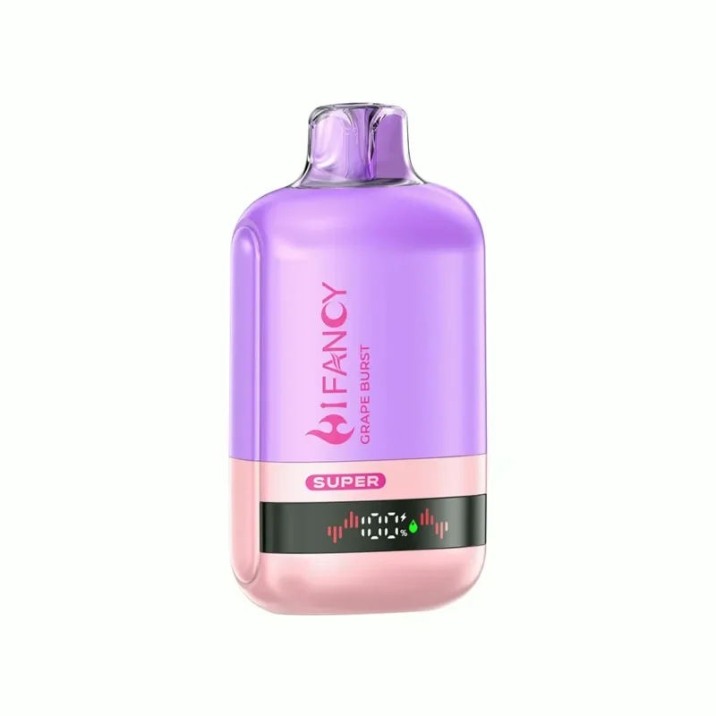 Hifancy Super 70k Grape Burst Vape-enhet för engångsbruk