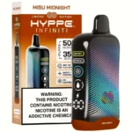hyppe-infiniti-50k-使い捨てVAPE-misu-midnight
