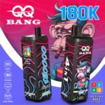 Qq Bang 180k 180000 Puffs Blueberry Watermeloncherry Icekiwi Passionfruit Guavablack Dragon Ice 2 Disposable Vape Device