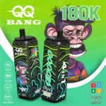 Qq Bang 180k 180000 Puffs Passion Fruit Pineapple Peach Iceapple Iceblueberry Peachraspberry Grape 2 Disposable Vape Dev