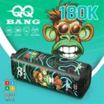 Qq Bang 180k 180000 Puffs Pineapple Coconutstrawberry Iceblueberry Mintgreen Apple Kiwi 2 Disposable Vape Device