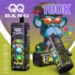Qq Bang 180k 180000 Puffs Strawberry Kiwiapple Grapetriple Melonlemon Lime 2 Disposable Vape Device
