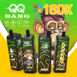 Qq Bang 180k 180000 Puffs Tropical Fruitpeach Iceskittlesstrawberry Watermelon