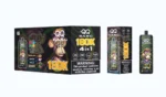 Qq Bang 180k 180000 Puffs Tropical Fruitpeach Iceskittlesstrawberry Watermelon 2