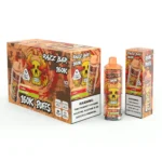 Razz Bar 160000 160k Puffs Eu Warehouse Disposable Vape Pineapple Coconut Love 66 Triple Melon Device