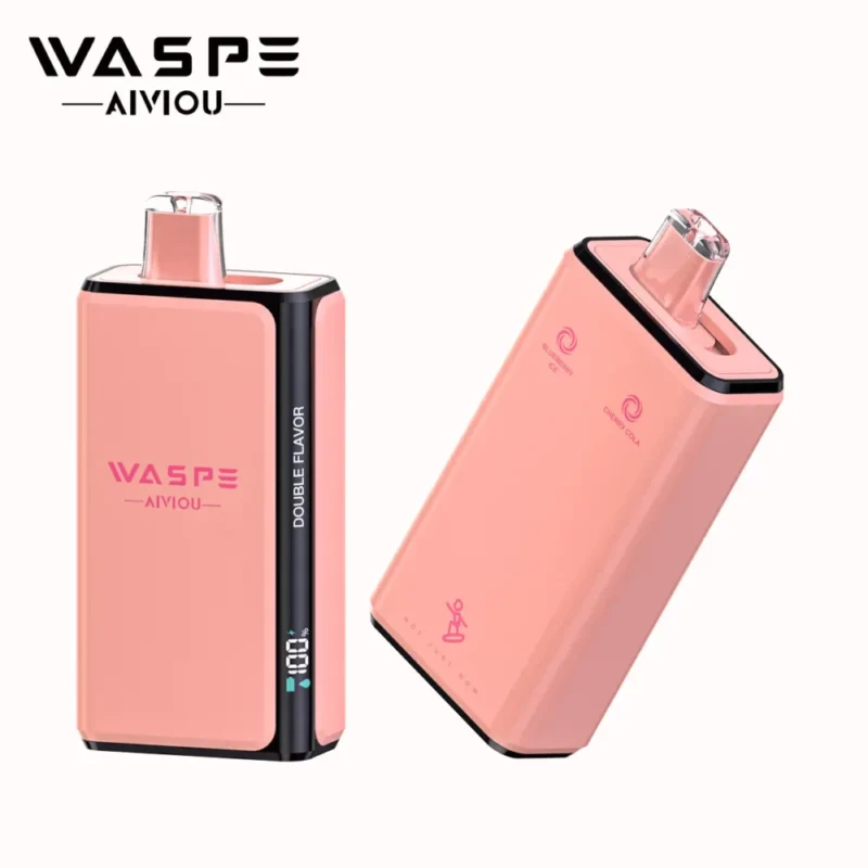 Waspe Double Flavor 100k Cherry Cola Blueberry Ice Disposable Vape Device