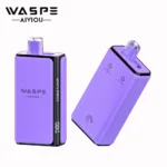 Waspe Double Flavor 100k Grape Ice Kiwi Watermelon Disposable Vape Device