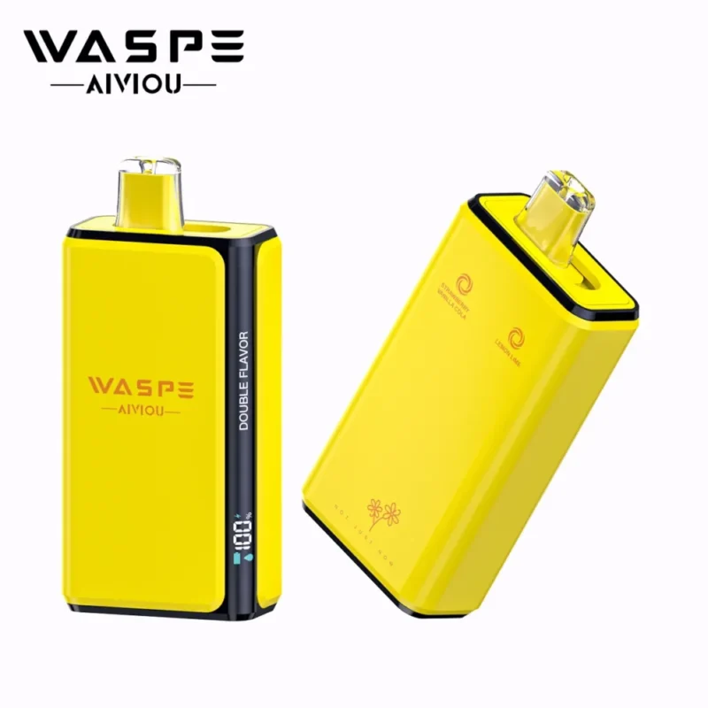 Waspe Double Flavor 100k Lemon Lime Strawberry Vanilla Cola Disposable Vape Device