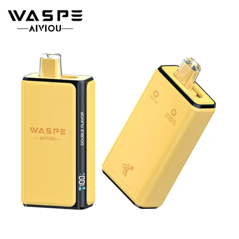 Waspe Double Flavor 100k Strawberry Watermelon Lemon Lime 2 Disposable Vape Device