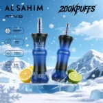 Atvs Al Sahim 200000 200k Puffs Lemon Lime Disposable Vape Device