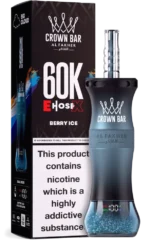 Al Fakher Crown Bar E Hose X 60k Puffs Berry Ice Disposable Vape Device