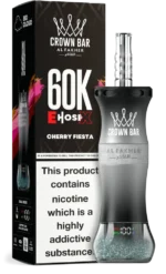 Al Fakher Crown Bar E Hose X 60k Puffs Cherry Fiesta Disposable Vape Device