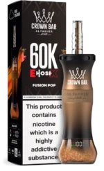 Al Fakher Crown Bar E Hose X 60k Puffs Fusion Pop Disposable Vape Device