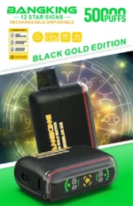 Bang King Pulse 50k 500000 Puffs Black Gold Edition Watermelon Ice Disposable Vape Device