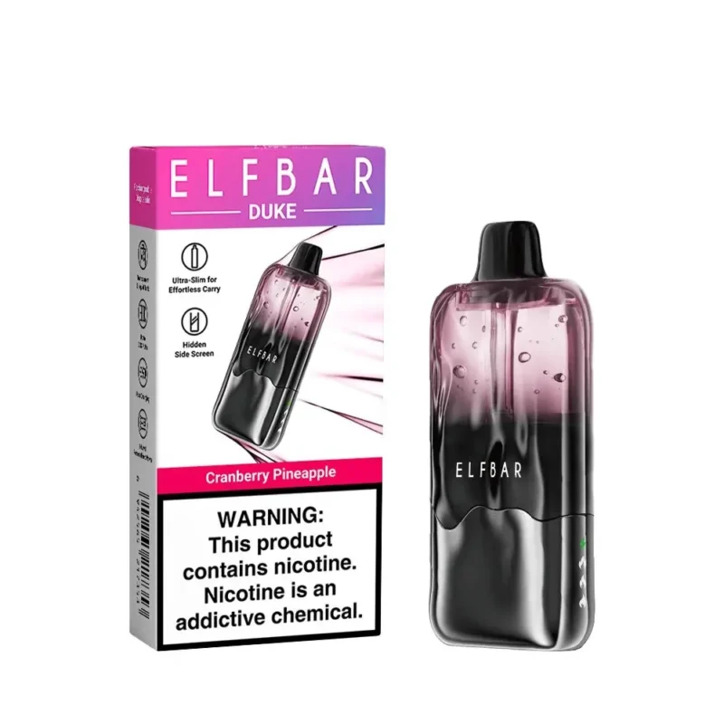Elfbar Duke 30000 30k Puffs Cranberry Pineapple Disposable Vape Device