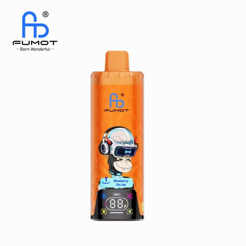 Fumot Eco 80k 80000k Puffs Blueberry On Ice Pineapple Lemonade Peach Mango Watermelon Blue Razz Cherry 1 Disposable Vape