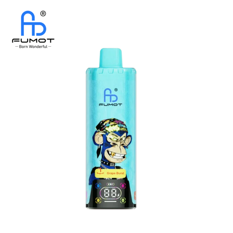Fumot Eco 80k 80000k Puffs Grape Burst Blueberry Sour Raspberry Strawberry Cherry Ice Disposable Vape Device