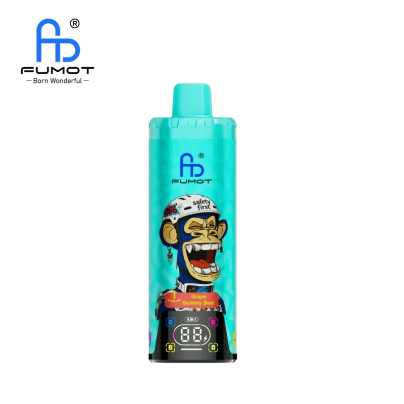 Fumot Eco 80k 80000k Puffs Grape Gummy Bear Blueberry Hubba Bubba Watermelon Bubblegum Skittles 1