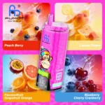 Fumot Eco 80k 80000k Puffs Peach Berry Lemon Passionfruit Grapefruit Orange Blueberry Cherry Cranberry 3 Disposable Vape
