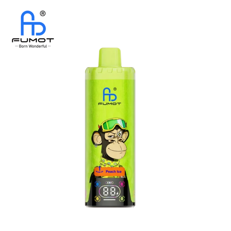 Fumot Eco 80k 80000k Puffs Peach Ice Mixed Berries Lemon Passionfruit Black Dragonfruit Strawberry Disposable Vape Devic