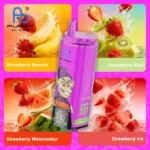 Fumot Eco 80k 80000k Puffs Strawberry Banana Kiwi Watermelon Ice 2 Disposable Vape Device