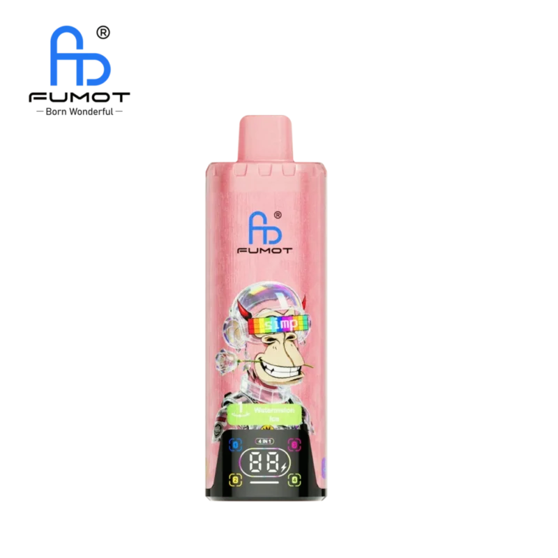 Fumot Eco 80k 80000k Puffs Watermelon Ice Peach Mango Lady Killer Strawberry Red Bull Disposable Vape Device
