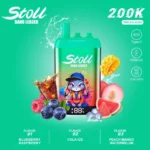 Stoll Bang Leader 200k 200000 Puffs 3 Flavor Vape Blueberry Raspberry Cola Ice Peach Mango Watermelon 1 Disposable Devic