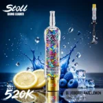 Stoll Bang Leader 520k 520000 Puffs High Capacity Rechargeable Vape Blueberry Razz Lemon 1 Disposable Device