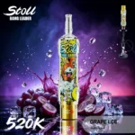 Stoll Bang Leader 520k 520000 Puffs High Capacity Rechargeable Vape Grape Ice 1 Disposable Device