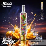 Stoll Bang Leader 520k 520000 Puffs High Capacity Rechargeable Vape Mango Freeze 1 Disposable Device