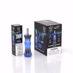 Uor Al Bang 300k 300000 Puffs Shisha Vape Blueberry Raspberry 3 Disposable Device