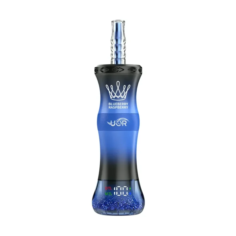 Uor Al Bang 300k 300000 Puffs Shisha Vape Blueberry Raspberry Disposable Device
