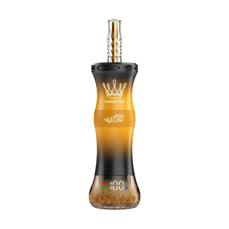 Uor Al Bang 300k 300000 Puffs Shisha Vape Cherry Fizz Disposable Device