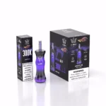 Uor Al Bang 300k 300000 Puffs Shisha Vape Grape Ice 2 Disposable Device