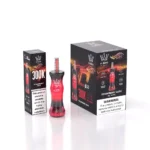 Uor Al Bang 300k 300000 Puffs Shisha Vape Strawberry Lush 3 Disposable Device