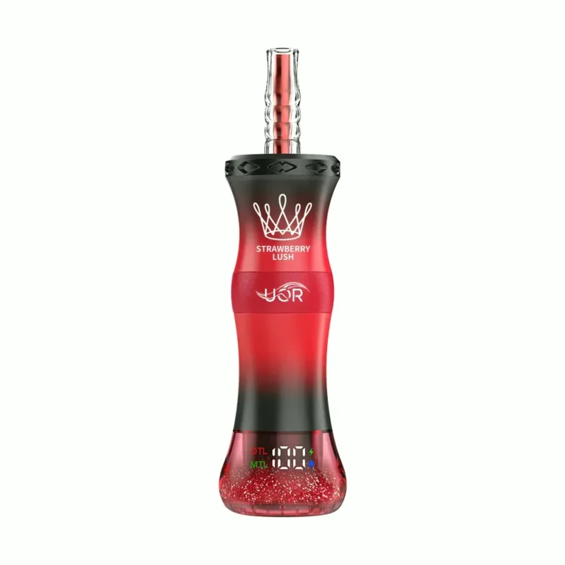 Uor Al Bang 300k 300000 Puffs Shisha Vape Strawberry Lush Disposable Device