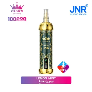 Euvapen Jnr Crown Shisha 100000 Puffs Flavor Display Lemon Mint 08 Eu Warehouse