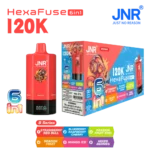 Euvapen Jnr Hexafuse 6 In 1 120000 Puffs Middle Package B Series 02 Eu Warehouse Disposable Vape Device