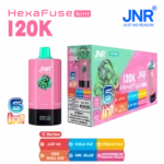 Euvapen Jnr Hexafuse 6 In 1 120000 Puffs Middle Package C Series 03 Eu Warehouse Disposable Vape Device