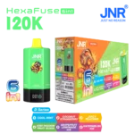 Euvapen Jnr Hexafuse 6 In 1 120000 Puffs Middle Package D Series 04 Eu Warehouse Disposable Vape Device